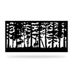 Panou gard decorativ  NAT 05