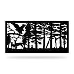 Panou gard decorativ  NAT 10