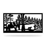 Panou gard decorativ  NAT 13