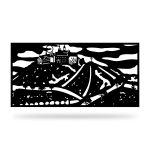 Panou gard decorativ  NAT 28