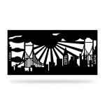 Panou gard decorativ  NAT 33