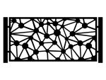 Przęsło ogrodzeniowe Noemi 200×100 cm