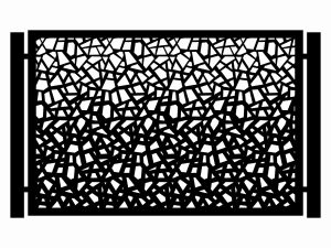 Przęsło ogrodzeniowe Perina 200×135 cm