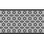 Przęsło ogrodzeniowe Gianna 200×100 cm