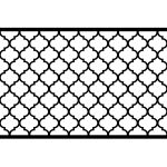 Przęsło ogrodzeniowe Bianca 200×120 cm