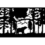 Przęsło ogrodzeniowe Olivia 200×120 cm