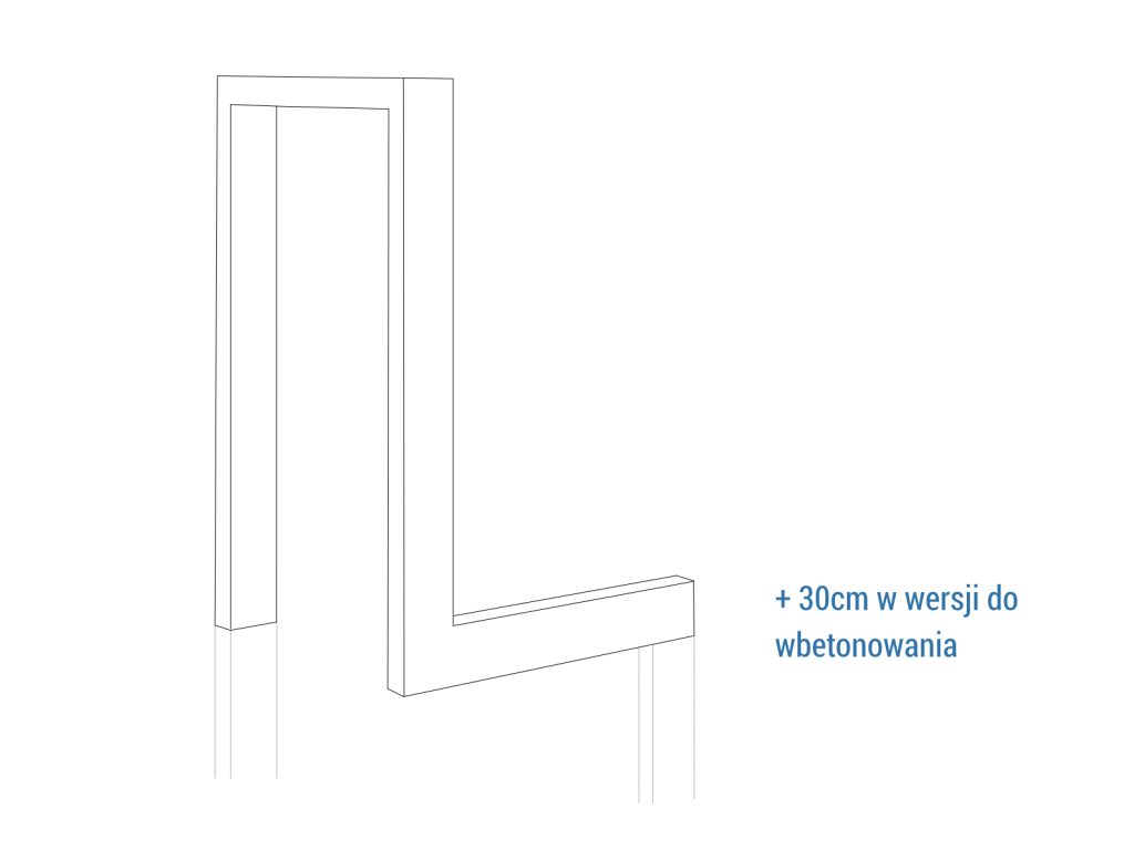 Stojak rowerowy Ratio Chrom moduł A - imagine 4