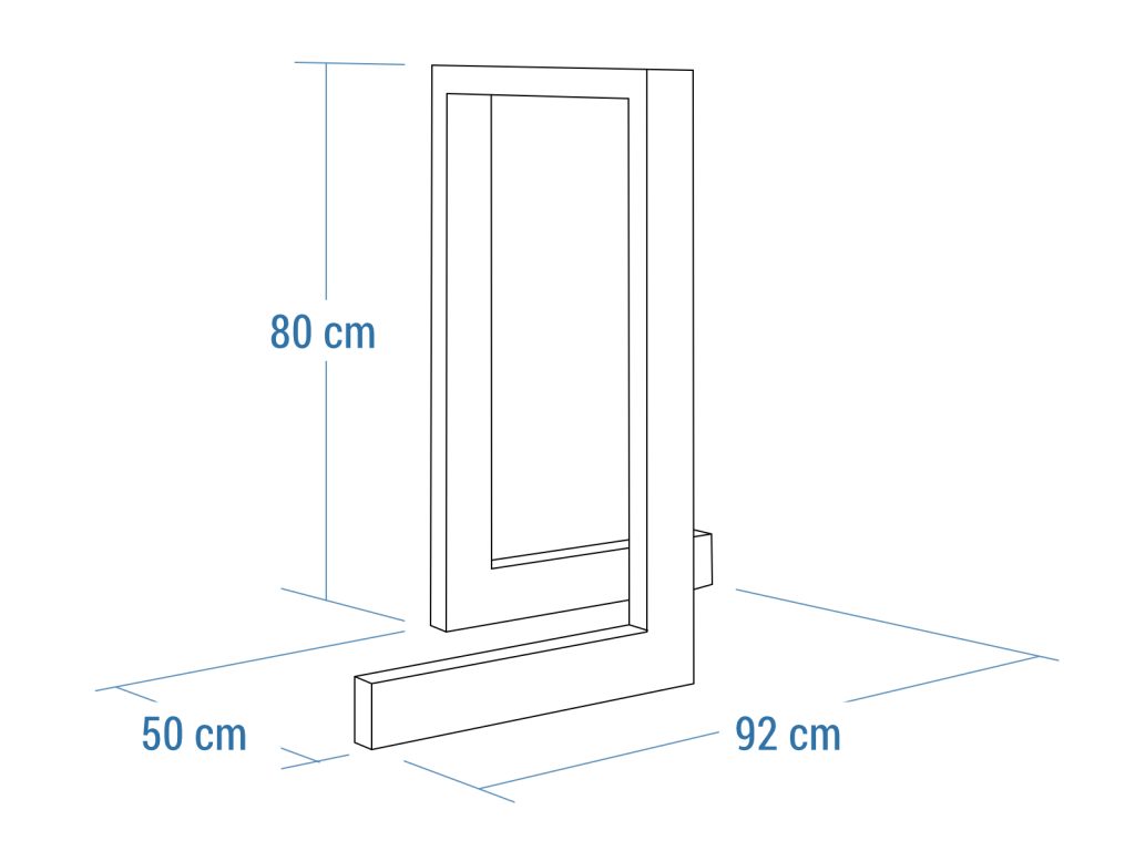 Stojak rowerowy Ratio Chrom moduł B - imagine 3