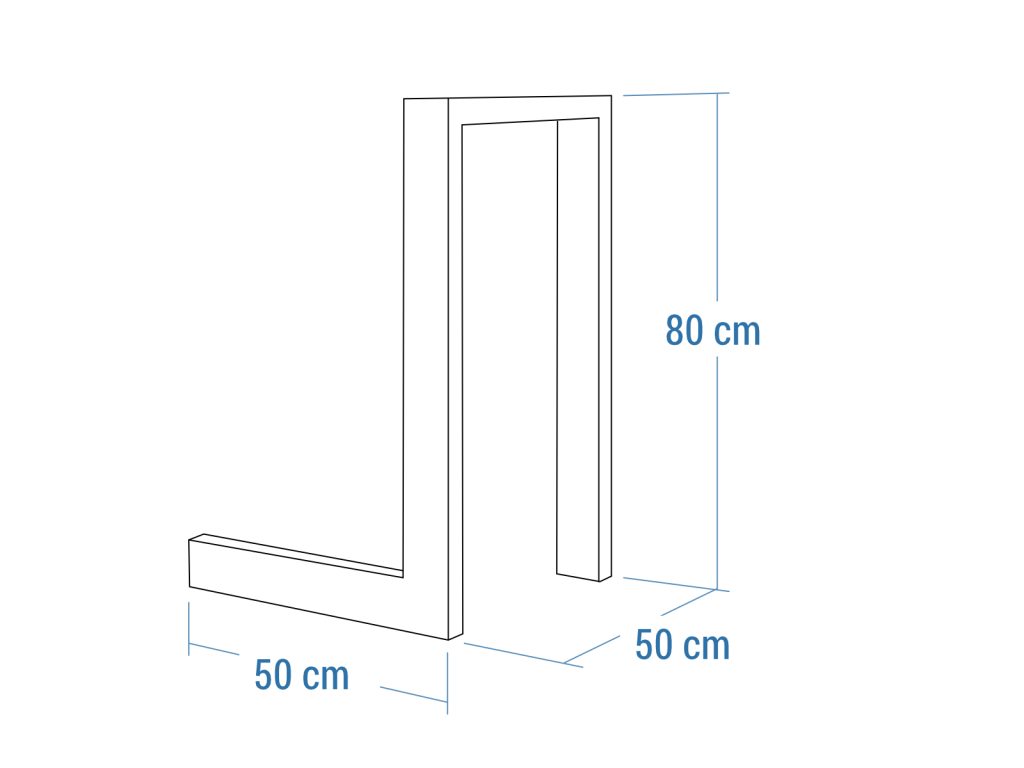 Stojak rowerowy Ratio Chrom moduł C - imagine 3