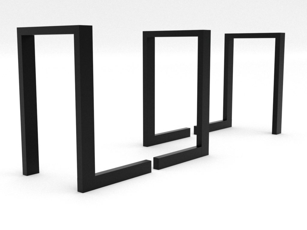 Stojak rowerowy Ratio zestaw 1 - imagine 4