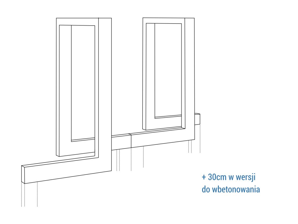 Stojak rowerowy Ratio zestaw 2 - imagine 6