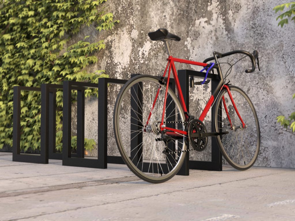 Stojak rowerowy Ratio Chrom zestaw 3 - imagine 2