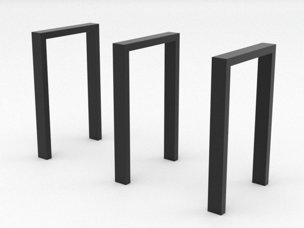 Stojak rowerowy Ratio Chrom moduł D - imagine 3