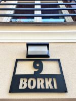 Placă adresă de domiciliu zincată stradă - imagine 3