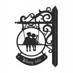 Indicator pentru casă copii Text personalizat