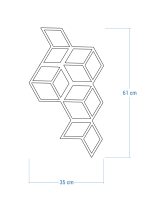 Suport pentru plante Trellis Cube S 35x61 cm - imagine 5