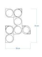 Suport pentru plante Trellis Malla M 56x75 cm - imagine 5