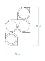 Suport pentru plante Trellis Malla S 38x56 cm - imagine 5