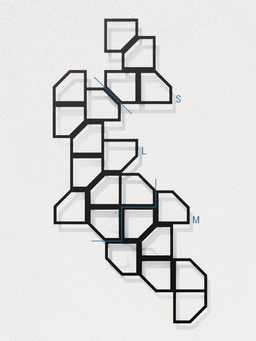 Planta de sprijin cuști Trellis Rima L 53x88 cm - imagine 4