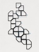 Planta de sprijin cuști Trellis Rima L 53x88 cm - imagine 4