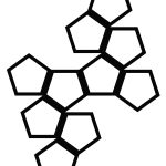 Planta de sprijin cuști Trellis Pentagon L 59x77 cm