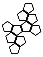 Planta de sprijin cuști Trellis Pentagon L 59x77 cm