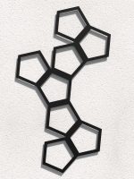 Planta de sprijin cuști Trellis Pentagon M 54x84 cm - imagine 2