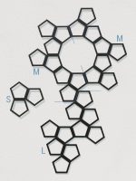 Planta de sprijin cuști Trellis Pentagon M 54x84 cm - imagine 4