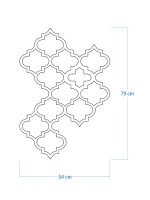 Planta de sprijin cuști Trellis Maroko M 54x79 cm - imagine 5