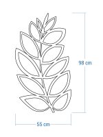 Planta de sprijin cuști Trellis Floral L 55x98 cm - imagine 5