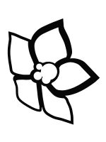 Planta de sprijin cuști Trellis Floral S 49x49 cm