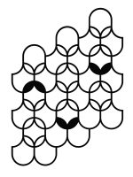 Susținător plante cataratoare Trellis Orient L 69x98 cm