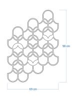 Susținător plante cataratoare Trellis Orient L 69x98 cm - imagine 5