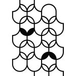 Susținător plante cataratoare Trellis Orient M 49x87 cm