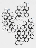 Susținător plante cataratoare Trellis Orient M 49x87 cm - imagine 4