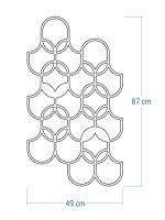 Susținător plante cataratoare Trellis Orient M 49x87 cm - imagine 5