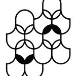 Susținător plante cataratoare Trellis Orient S 49x64 cm