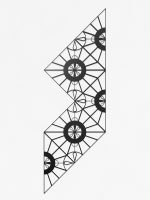 Susținător plante cataratoare Trellis Paro M 80x80 cm - imagine 4