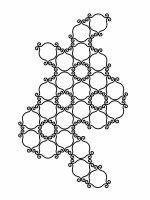 Susținător plante cataratoare Trellis Esso L 62x98 cm