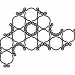 Susținător plante cataratoare Trellis Esso M 62x46 cm