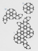 Susținător plante cataratoare Trellis Esso M 62x46 cm - imagine 3