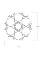 Susținător plante cataratoare Trellis Esso S 34x33 cm - imagine 4