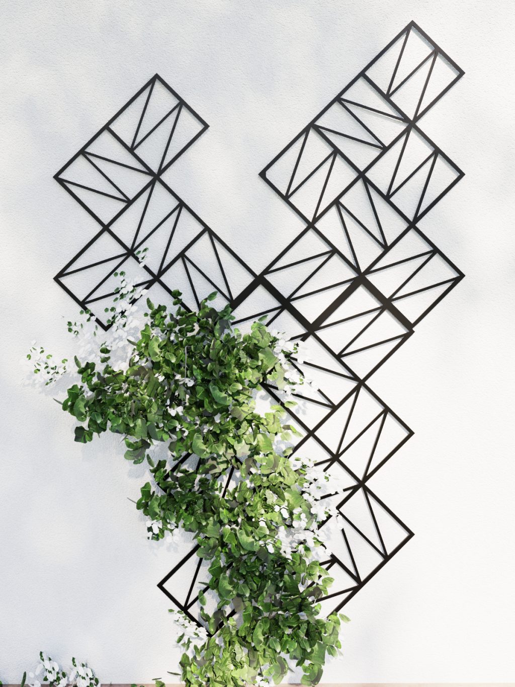 Susținător plante cataratoare Trellis Zigzag L 77x96 cm - imagine 2