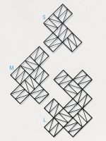 Susținător plante cataratoare Trellis Zigzag S 58x58 cm - imagine 3