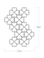 Suport pentru flori cataratoare Trellis Trebo L 74x98 cm - imagine 4