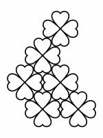 Suport pentru flori cataratoare Trellis Trebo M 61x80 cm