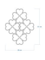 Suport pentru flori cataratoare Trellis Trebo S 49x61 cm - imagine 4