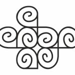 Suport pentru flori cataratoare Trellis Kumulus S 79x60 cm