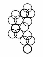 Suport pentru flori cataratoare Trellis Kulos M 46x86 cm