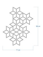 Suport pentru flori cataratoare Trellis Tahti L 77x98 cm - imagine 2